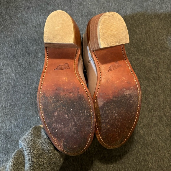 Red Wing Heritage Style 3474 Harriet Taupe Grey Chelsea heeled boot - Picture 6 of 7